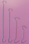Double ended metal hooks